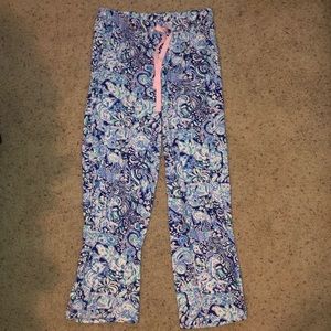 lilly pulitzer pajama pants